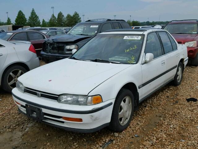 1HGCB7570NA027031 - 1992 HONDA ACCORD EX WHITE photo 2