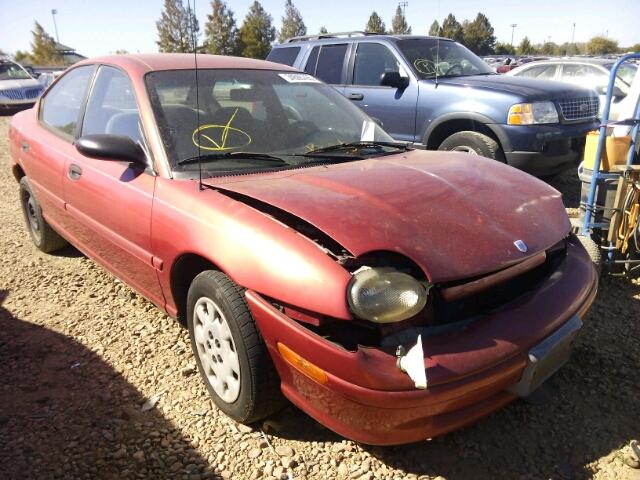 1B3ES47Y0VD166412 - 1997 DODGE NEON HIGHL RED photo 1