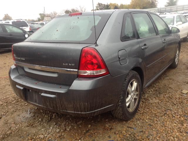 1G1ZT64894F199871 - 2004 CHEVROLET MALIBU MAX GRAY photo 4