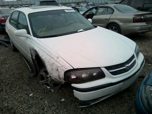 2G1WH52KX59203644 - 2005 CHEVROLET IMPALA LS WHITE photo 1