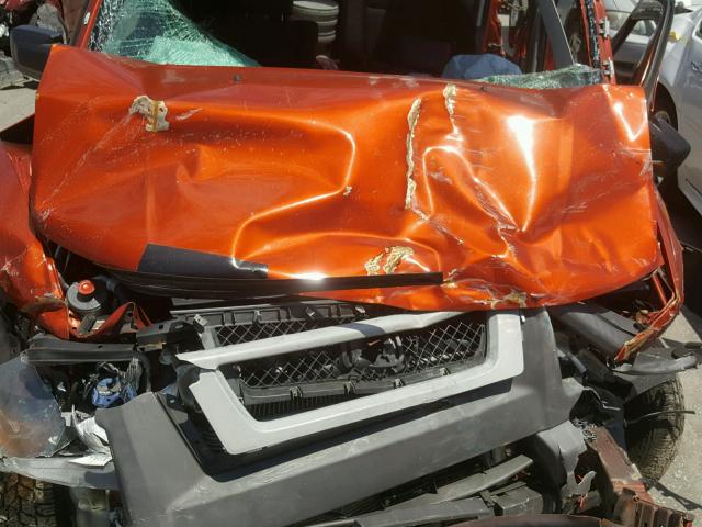 5J6YH28613L048071 - 2003 HONDA ELEMENT EX ORANGE photo 7