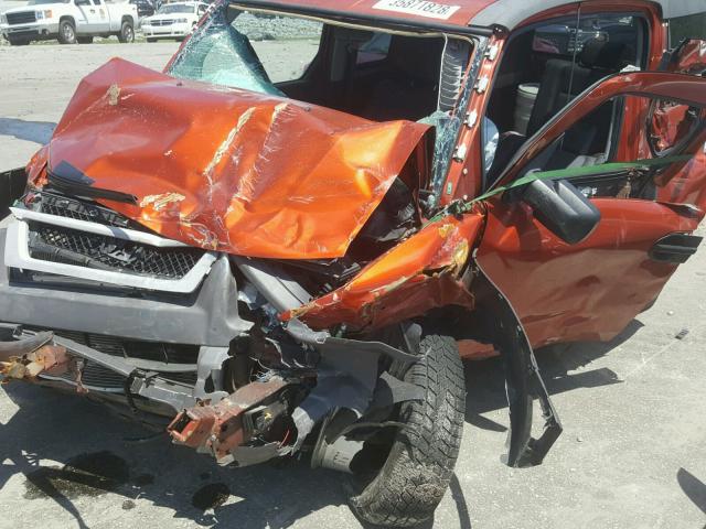 5J6YH28613L048071 - 2003 HONDA ELEMENT EX ORANGE photo 9