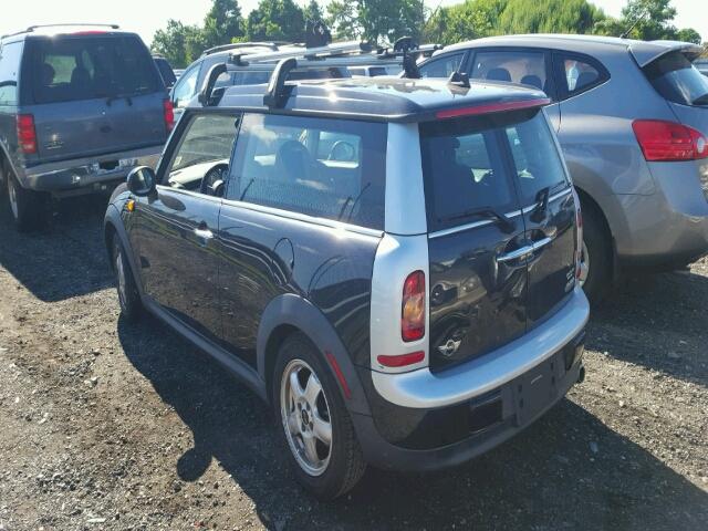 WMWML33518TJ46819 - 2008 MINI COOPER CLU BLACK photo 3