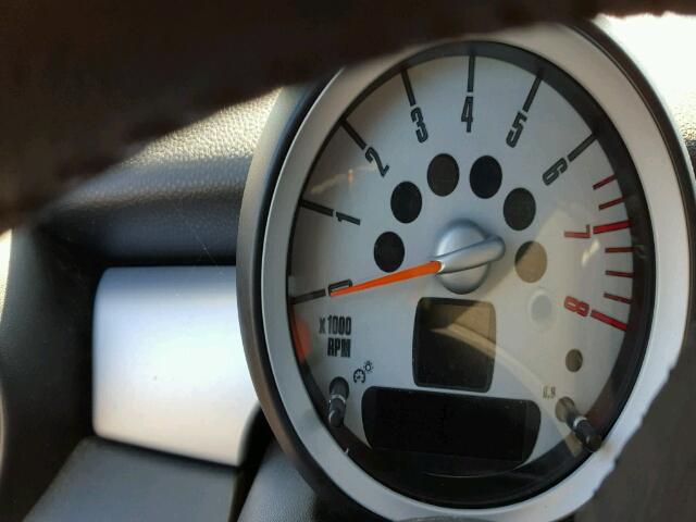 WMWML33518TJ46819 - 2008 MINI COOPER CLU BLACK photo 8