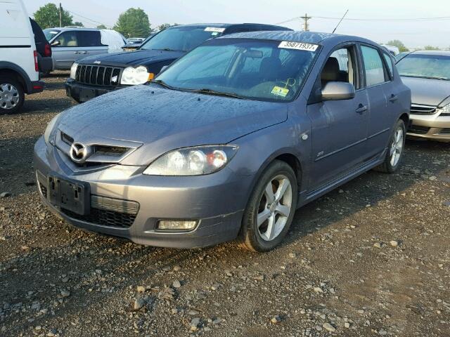 JM1BK144471607920 - 2007 MAZDA MAZDA3 GRAY photo 2