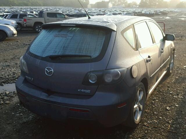 JM1BK144471607920 - 2007 MAZDA MAZDA3 GRAY photo 4