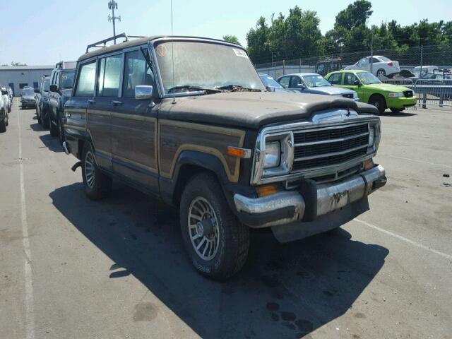 1JCNJ15U4JT072516 - 1988 JEEP GRAND WAGO BLACK photo 1