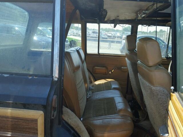 1JCNJ15U4JT072516 - 1988 JEEP GRAND WAGO BLACK photo 6