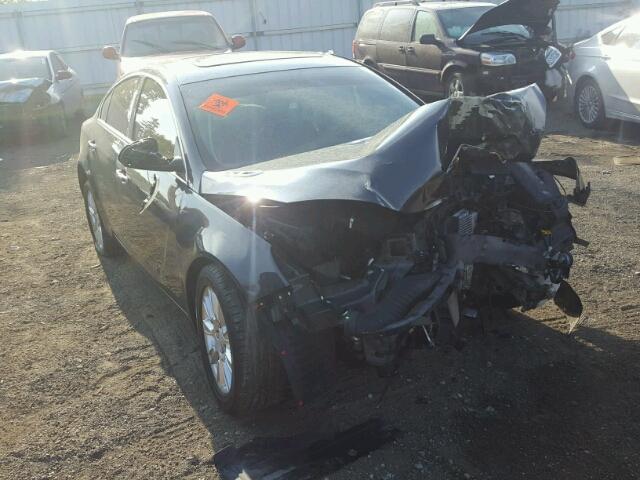 2G4GR5ER0C9156070 - 2012 BUICK REGAL გრაფიტი ფოტო 1