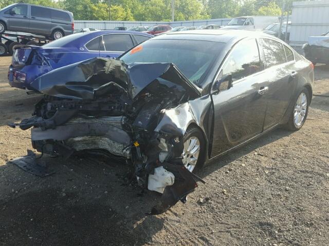 2G4GR5ER0C9156070 - 2012 BUICK REGAL გრაფიტი ფოტო 2