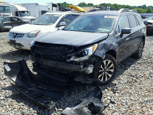 4S4BSENC9H3292708 - 2017 SUBARU OUTBACK 3. GRAY photo 2