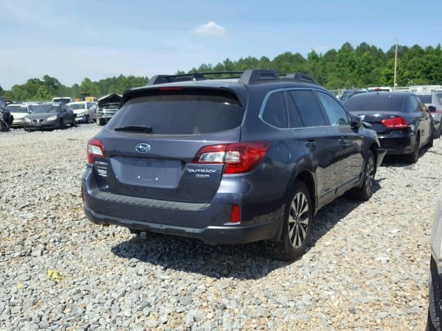 4S4BSENC9H3292708 - 2017 SUBARU OUTBACK 3. GRAY photo 4