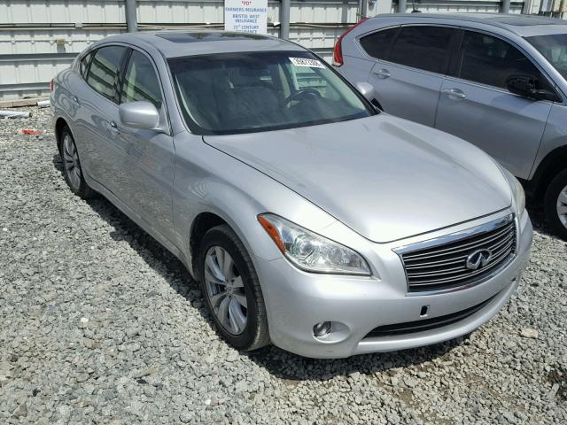 JN1BY1AR5BM374624 - 2011 INFINITI M37 X SILVER photo 1