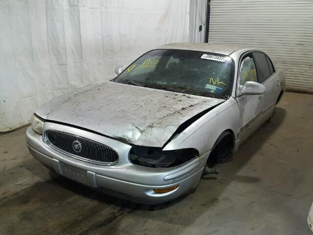 1G4HR54K7YU127474 - 2000 BUICK LESABRE LI SILVER photo 2