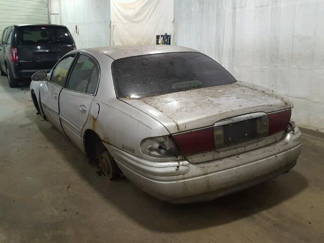 1G4HR54K7YU127474 - 2000 BUICK LESABRE LI SILVER photo 3