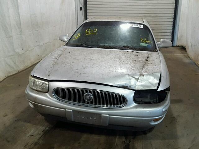 1G4HR54K7YU127474 - 2000 BUICK LESABRE LI SILVER photo 9