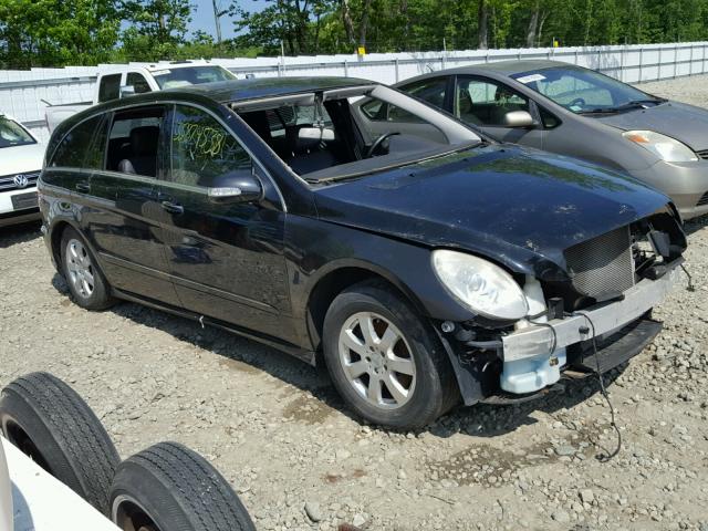 4JGCB6FE7AA110676 - 2010 MERCEDES-BENZ R 350 4MAT BLACK photo 1