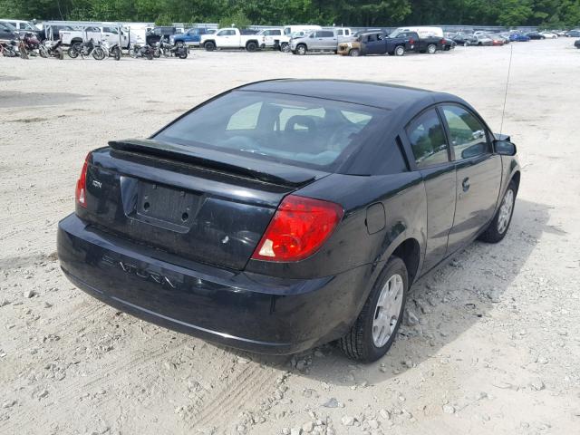 1G8AN12F83Z176284 - 2003 SATURN ION LEVEL BLACK photo 4