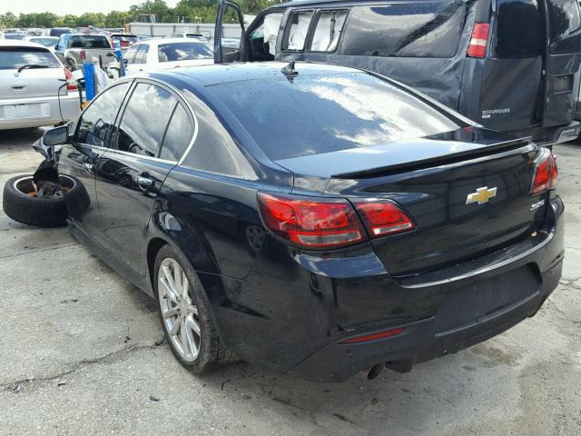 6G3F15RW5EL951637 - 2014 CHEVROLET SS BLACK photo 3