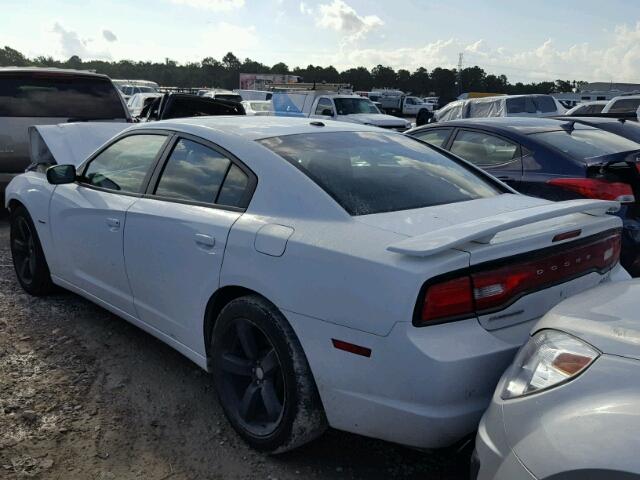 2C3CDXCT0EH369027 - 2014 DODGE CHARGER R/ WHITE photo 3