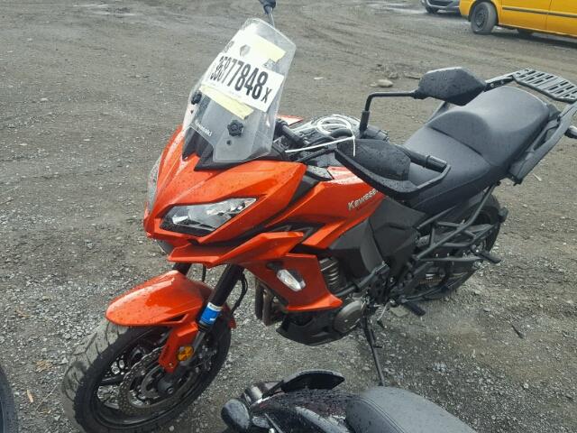 JKALZCB1XFA003768 - 2015 KAWASAKI LZ1000 B ORANGE photo 2