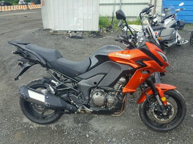 JKALZCB1XFA003768 - 2015 KAWASAKI LZ1000 B ORANGE photo 9