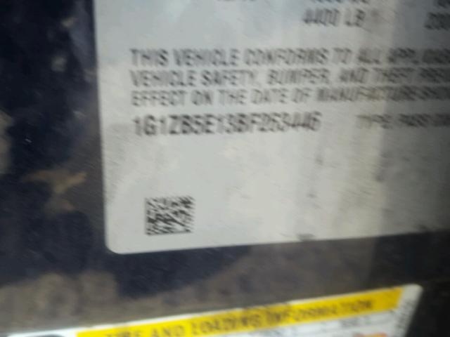 1G1ZB5E13BF263446 - 2011 CHEVROLET MALIBU LS 蓝色 照片 10