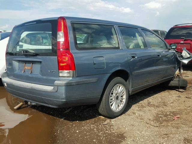 YV1SW61T942399157 - 2004 VOLVO V70 GREEN photo 4