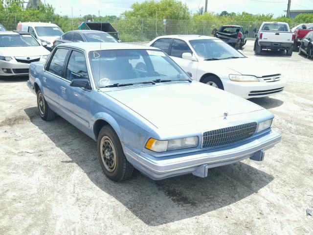 1G4AG55N2P6446185 - 1993 BUICK CENTURY SP BLUE photo 1