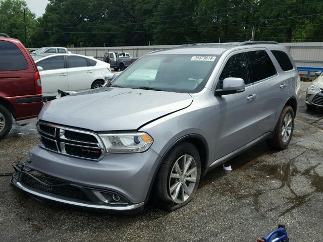 1C4RDHDG0EC437231 - 2014 DODGE DURANGO LI SILVER photo 2