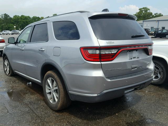 1C4RDHDG0EC437231 - 2014 DODGE DURANGO LI SILVER photo 3