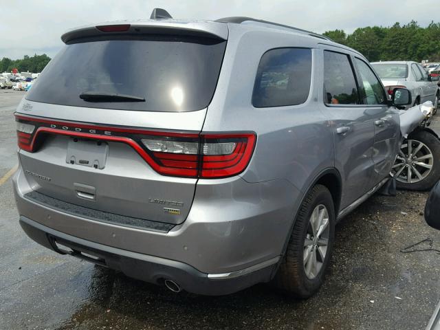 1C4RDHDG0EC437231 - 2014 DODGE DURANGO LI SILVER photo 4