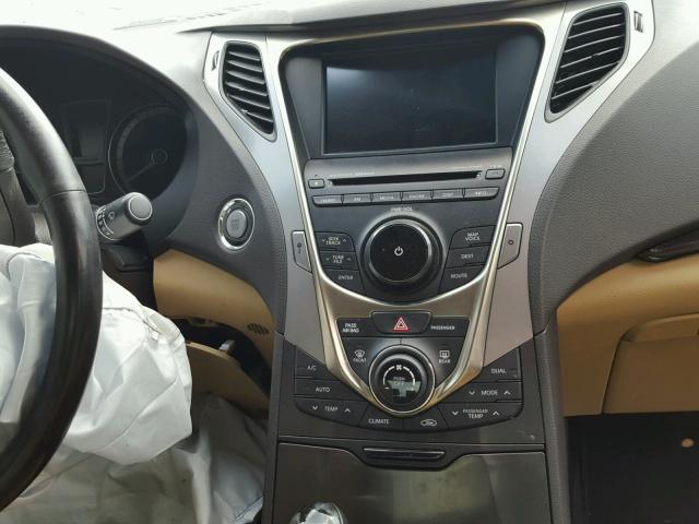 KMHFG4JG4DA200089 - 2013 HYUNDAI AZERA SILVER photo 9