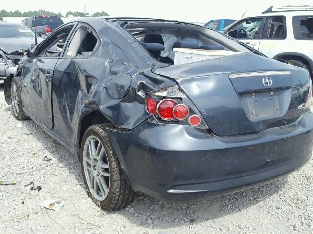 JTKDE167490294554 - 2009 TOYOTA SCION TC BLUE photo 3