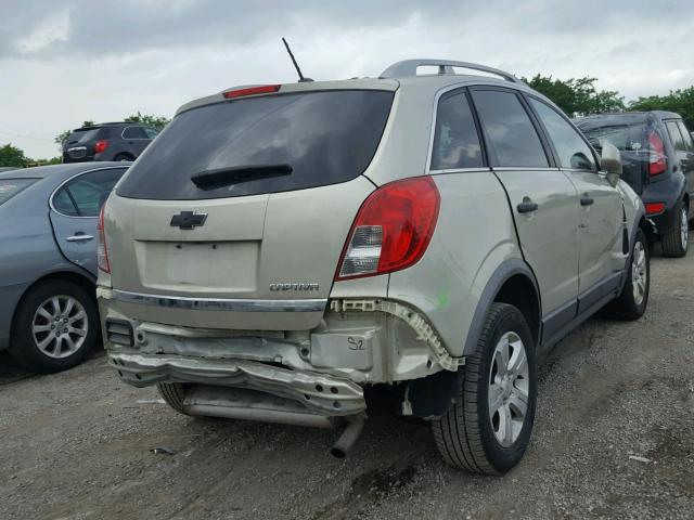 3GNAL1EK9DS531795 - 2013 CHEVROLET CAPTIVA LS 金色 照片 4