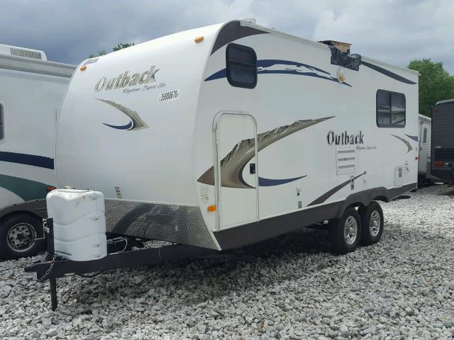 4YDT21023AB453031 - 2010 KEYSTONE OUTBACK WHITE photo 2