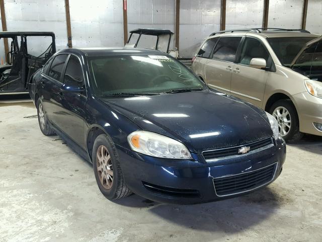 2G1WD5EM1A1230250 - 2010 CHEVROLET IMPALA POL BLUE photo 1