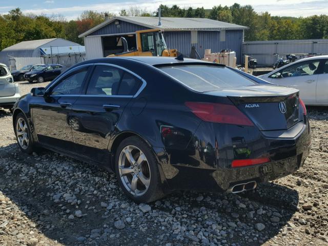 19UUA96559A000901 - 2009 ACURA TL BLACK photo 3