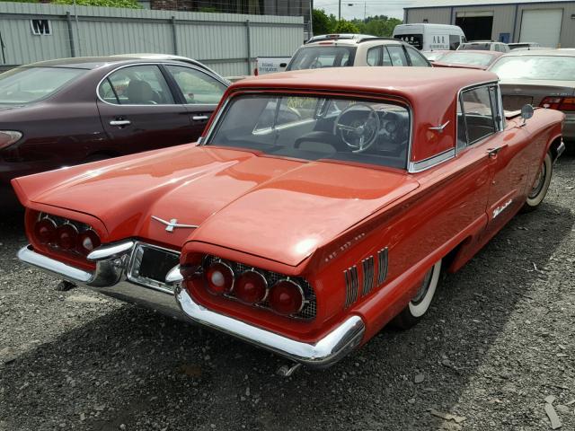 Y71X171086 - 1960 FORD THUNDERBIR RED photo 4