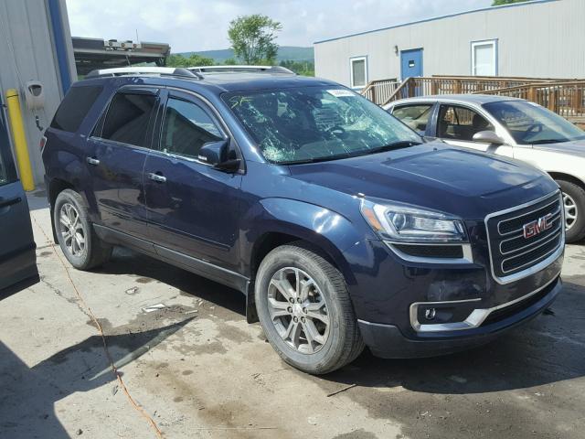 1GKKVRKDXGJ175122 - 2016 GMC ACADIA SLT ლურჯი ფოტო 1