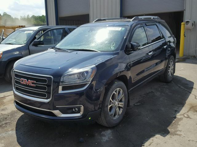 1GKKVRKDXGJ175122 - 2016 GMC ACADIA SLT ლურჯი ფოტო 2