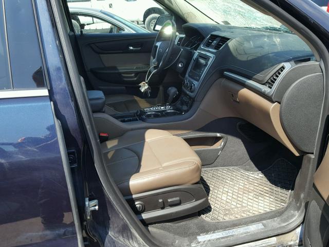 1GKKVRKDXGJ175122 - 2016 GMC ACADIA SLT ლურჯი ფოტო 5