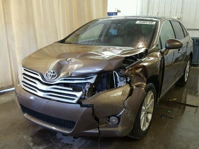 4T3BA3BB5AU016553 - 2010 TOYOTA VENZA BASE BROWN photo 2