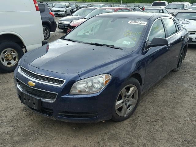1G1ZA5E02AF168336 - 2010 CHEVROLET MALIBU LS BLUE photo 2