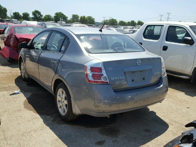 3N1AB61E27L673478 - 2007 NISSAN SENTRA 2.0 GRAY photo 3