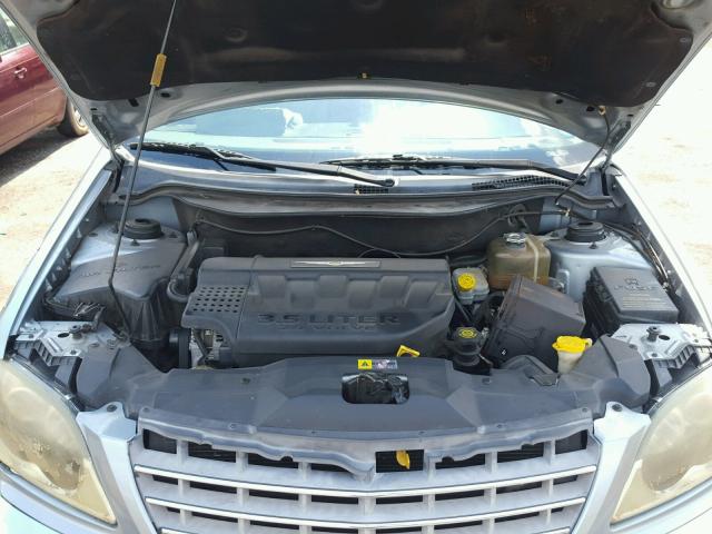 2C8GF68404R293593 - 2004 CHRYSLER PACIFICA BLUE photo 7