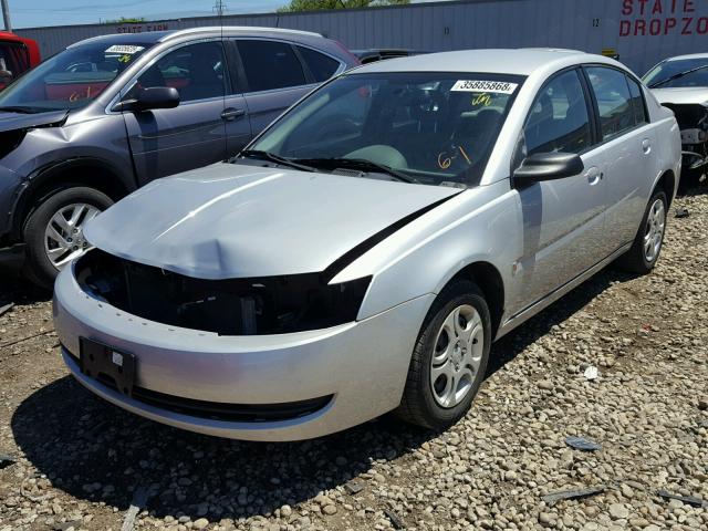 1G8AJ52F04Z171746 - 2004 SATURN ION LEVEL SILVER photo 2