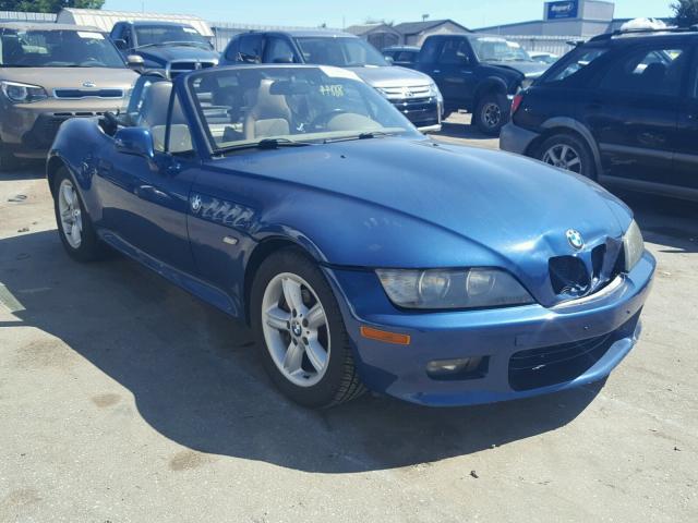 WBACN33411LK46471 - 2001 BMW Z3 2.5 BLUE photo 1