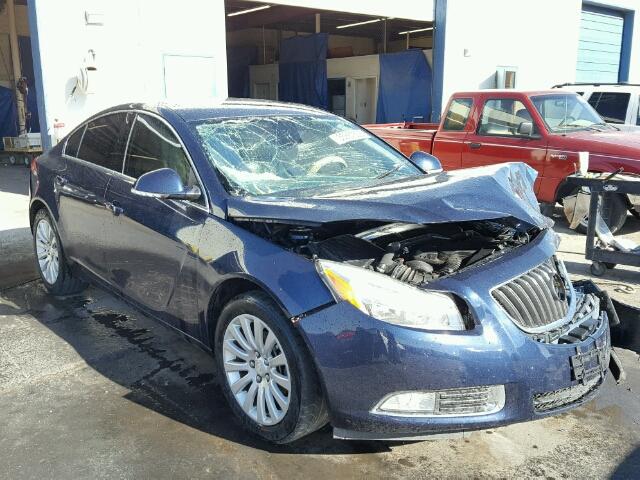 2G4GR5EK2C9151889 - 2012 BUICK REGAL BLUE photo 1