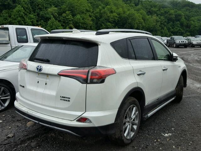 JTMDJREV9JD192892 - 2018 TOYOTA RAV4 HV LI WHITE photo 4